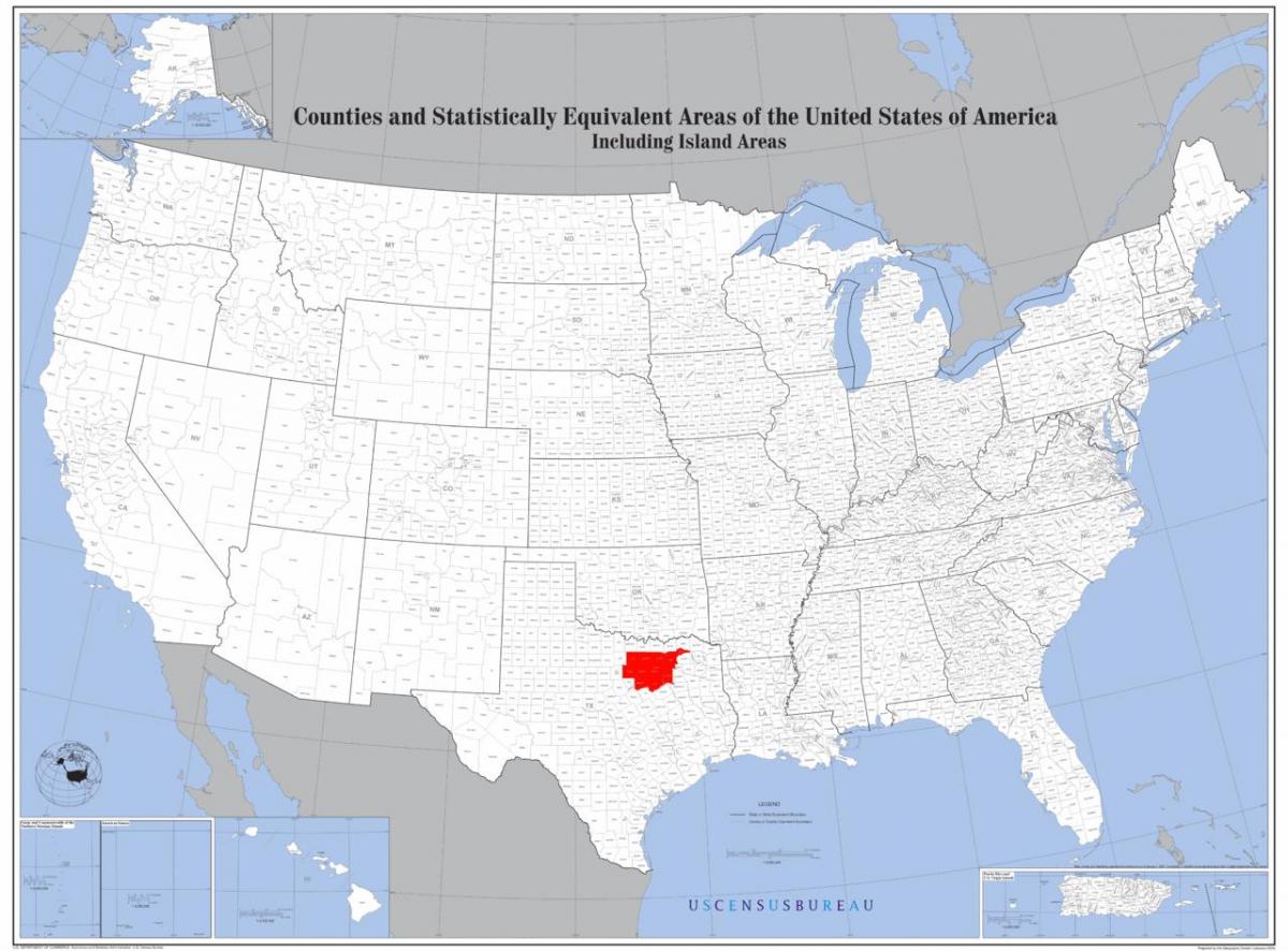 دالاس على خريطة الولايات المتحدة الأمريكية