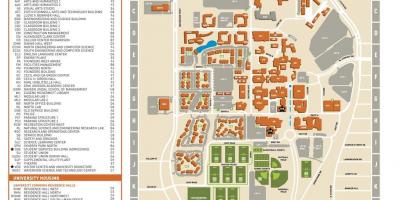 جامعة تكساس دالاس خريطة